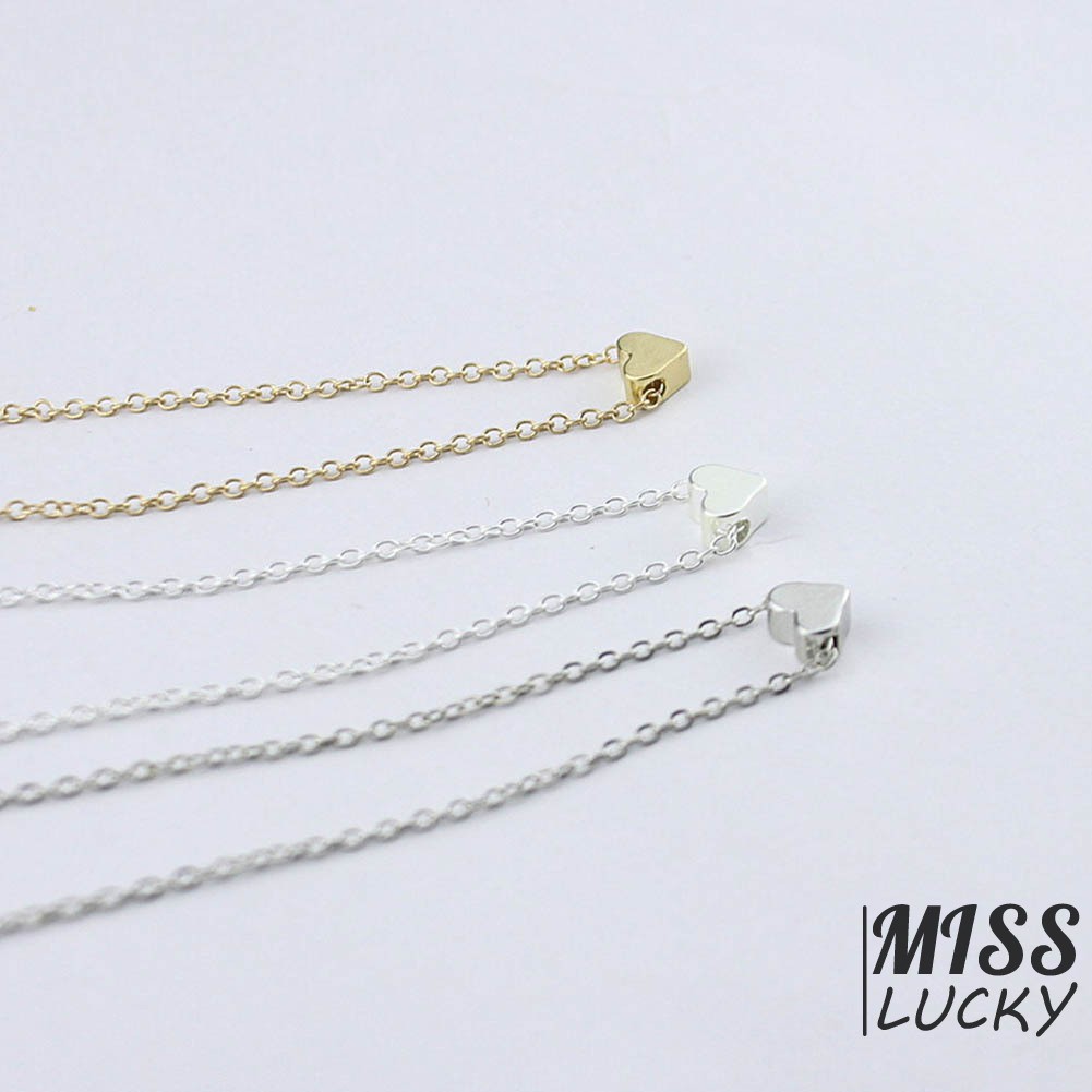 Dây chuyền thiết kế hình trái tim kiểu dáng đơn giản