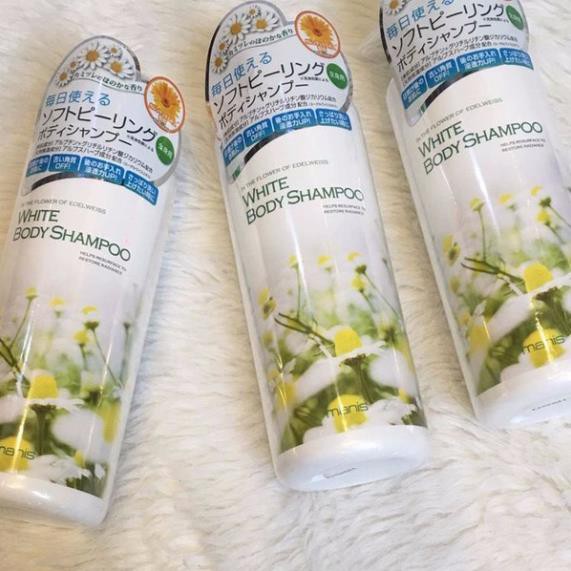 Sữa tắm trắng da Manis White Body Shampoo (2 loại) Sakura🍀CHÍNH HÃNG 🍀 tạo bọt mịn màng, sử dụng rất dễ chịu