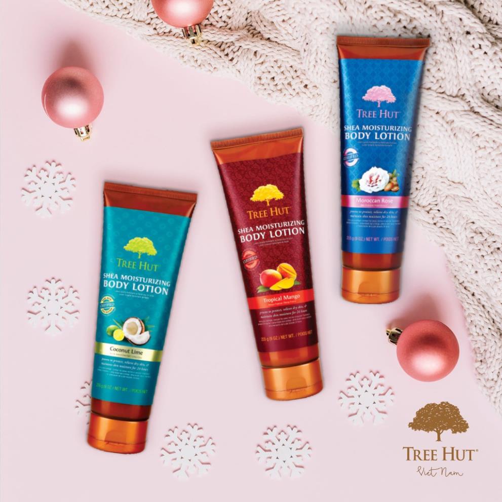Kem dưỡng thể Tree Hut Shea Moisturizing Body Lotion