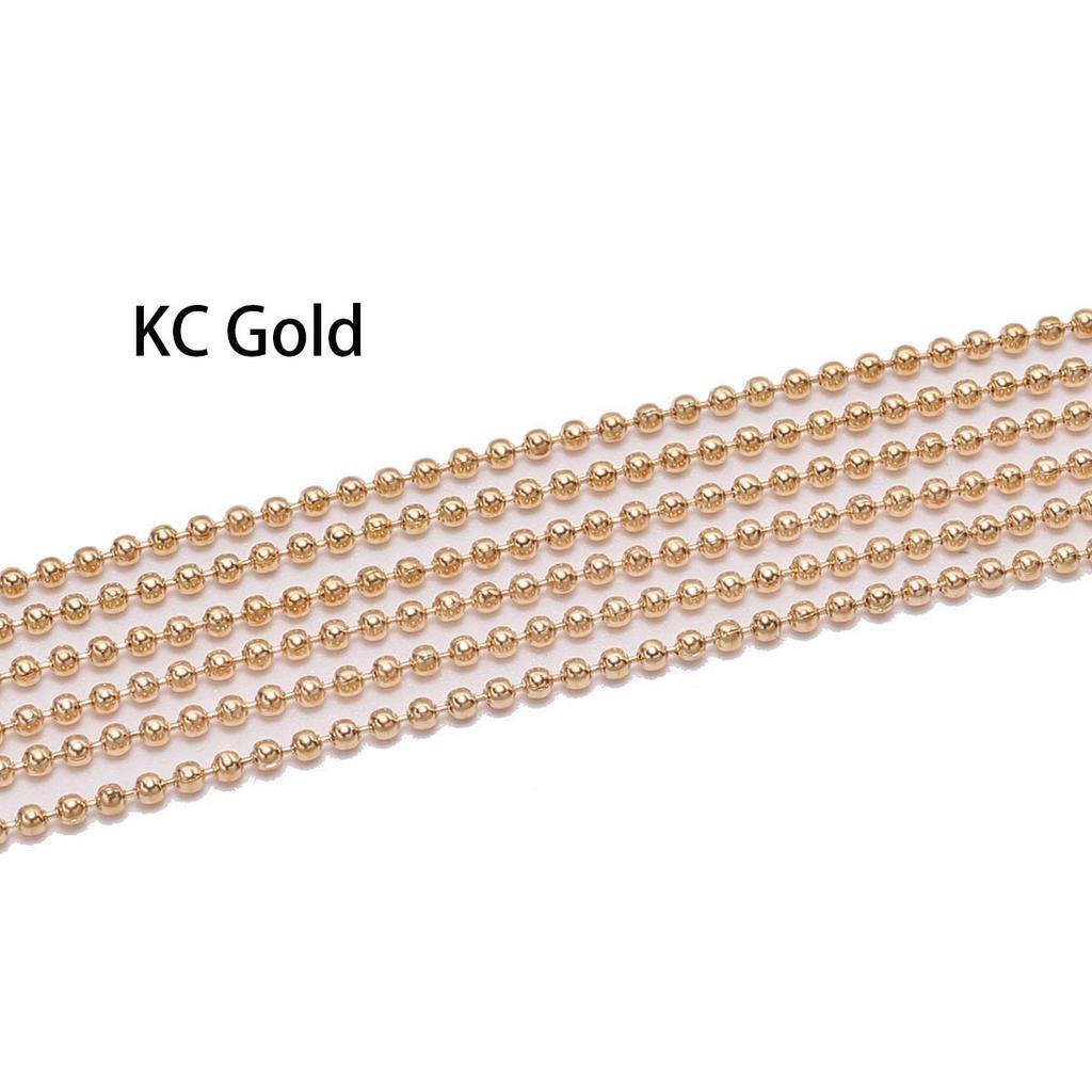 St.kunkka Dây chuỗi hạt tròn dài 10m kích thước 1.2 mm 1.5mm 2mm dùng làm trang sức thủ công