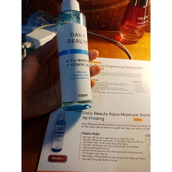 xịt khoáng RB Aqua Moisture Soothing Mist 150ml cấp ẩm,  chống lão hoá. | BigBuy360 - bigbuy360.vn