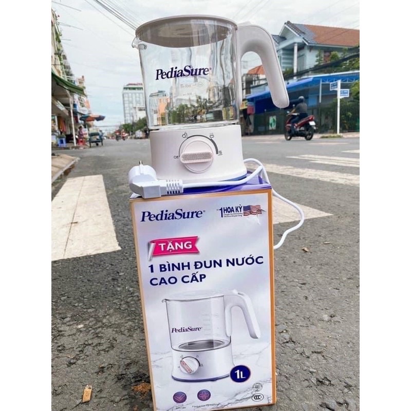 Bình thuỷ tinh đun nước pediasure