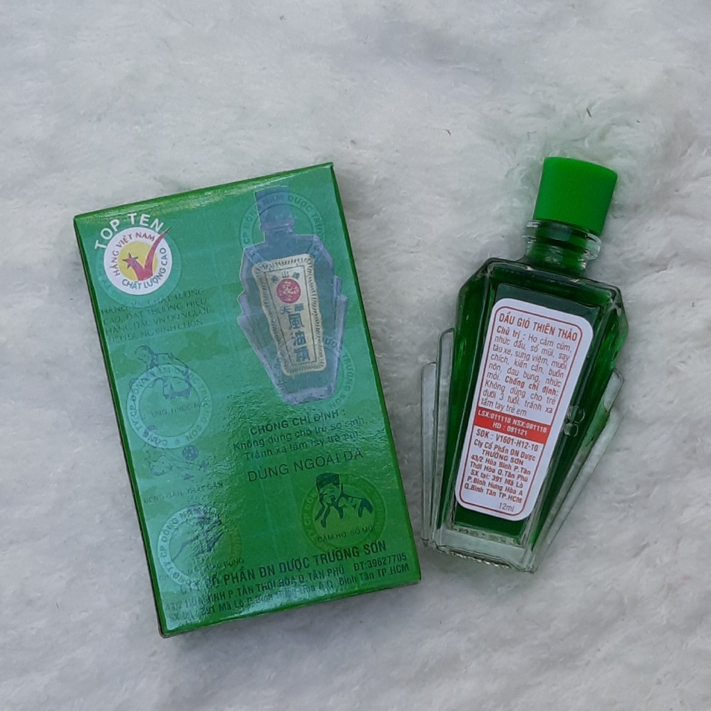 Dầu gió Thiên Thảo 12ml