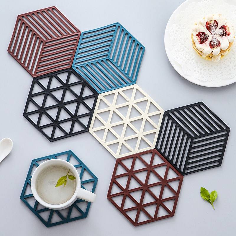 Tấm Silicone Lót Bàn Cách Nhiệt Chống Bỏng Chịu Nhiệt Độ Cao Bảo Vệ Đồ Dùng Nhà Bếp