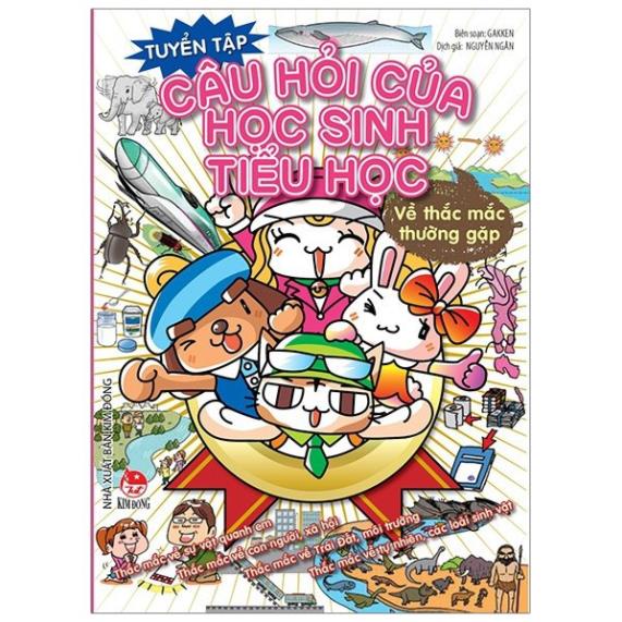 Sách - Combo Tuyển Tập Câu Hỏi Của Học Sinh Tiểu Học  - NXB Kim Đồng