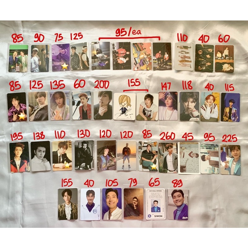 Album Ảnh Nhóm Nhạc Super Junior Độc Đáo