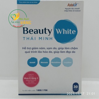 BEAUTY WHITE THÁI MINH – Hỗ trợ giảm nám, sạm da, giúp làm đẹp da