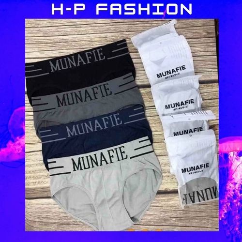 Quần Lót Nam Tam Giác Munafie  𝐅𝐑𝐄𝐄 𝐒𝐇𝐈𝐏  Sịp Nam Co Giãn Hàng Quảng Châu Thời Trang Hpfashion - Qlnhp03