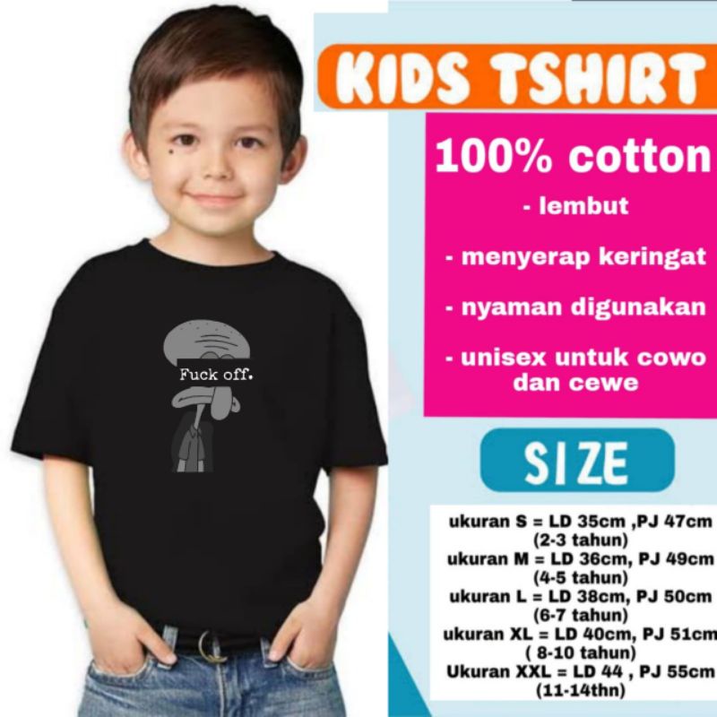 Áo Thun Cotton Họa Tiết HAPPY FUCK OFF Cá Tính Cho Bé Từ 1-12 Tuổi 1 2 3 4 5 6 7 8 9 10 11 12 Tuổi