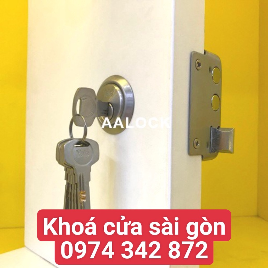 Khóa cổng Yale R5122.60SS RH hai đầu chìa- loại khoá cổng cao cấp- NPP KCSG