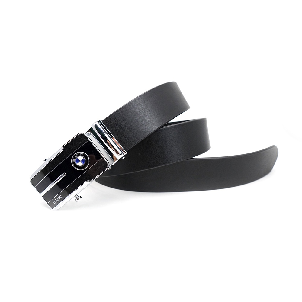 Thắt lưng nam da bò, dây lưng nam cao cấp mặt khóa lăn phủ kính sang trọng L4BT