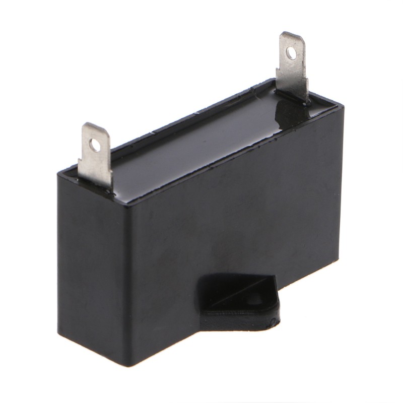 Tụ điện CBB61 12uF 50/60Hz 350VAC kích thước 58x28x44mm dành cho mô tơ quạt điện