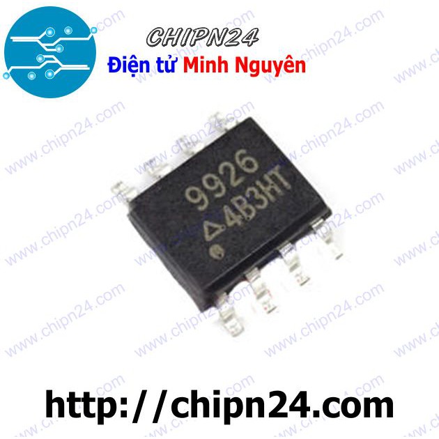 [5 CON] Mosfet Dán 9926A SOP-8 6.5A 20V Kênh N (9926)