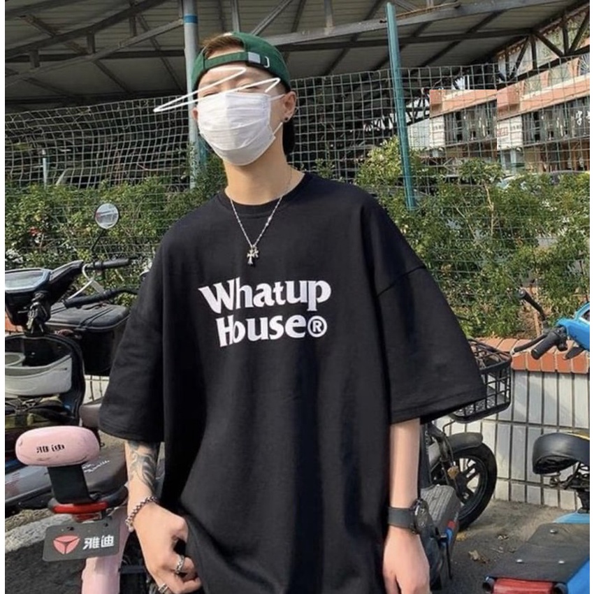 Áo Thun Whatup Form Rộng PEONYB Unisex [FREESHIP]  Phông tay lỡ nữ in chữ vintage đẹp, pull cộc 3158 cá tính Ulzzang