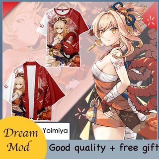 Áo Choàng Hóa Trang Nhân Vật Yoimiya Trong Game Genshin Impact