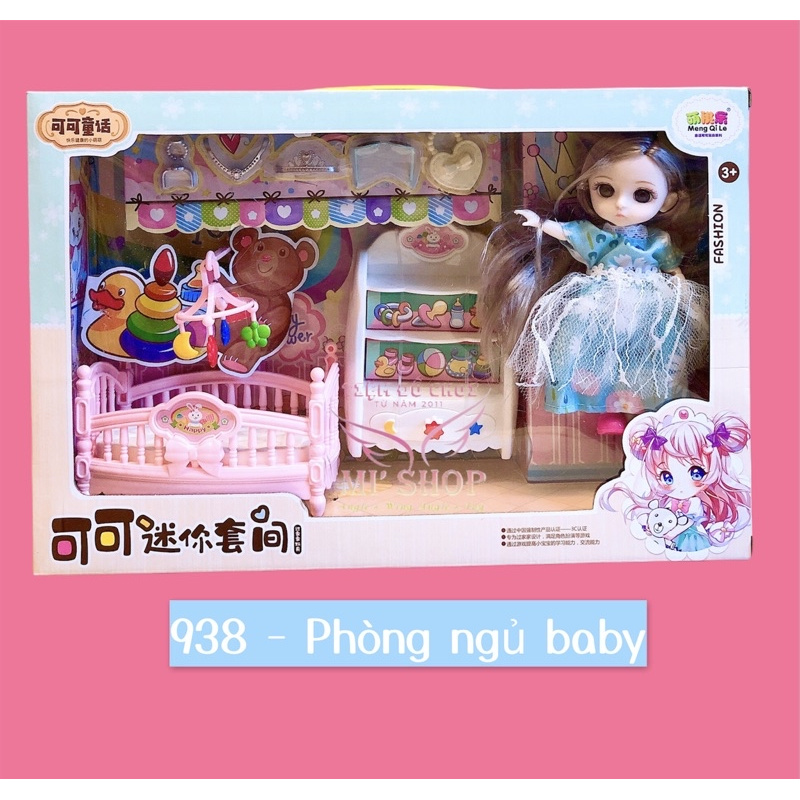 2 Mẫu Búp Bê &amp; Phòng Ngủ - Phòng Thay Đồ 938