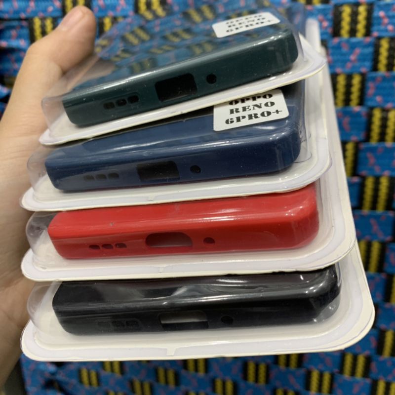 Ốp lưng Oppo Reno 6 pro / Reno 6 pro plus dẻo kiểu chống bẩn có lớp lót bảo vệ camera