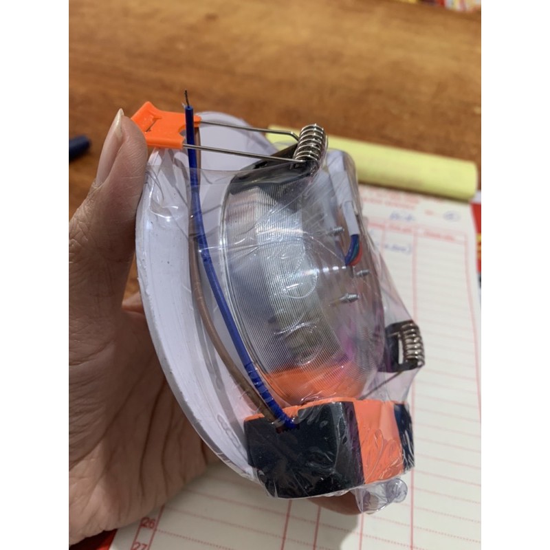 Đèn led âm trần nhôm tản nhiệt 3 màu phi 90/7w | BigBuy360 - bigbuy360.vn