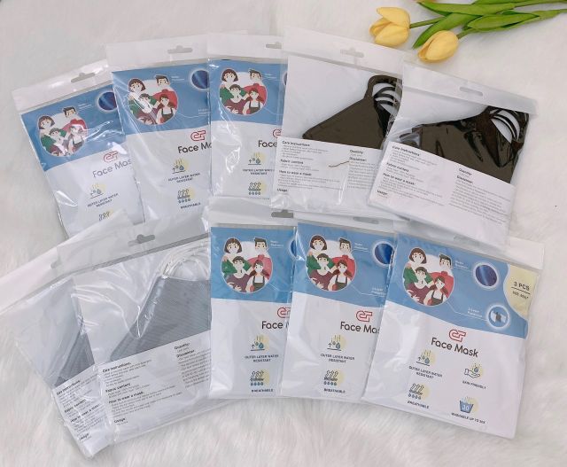 Khẩu trang vải 3 lớp USA | BigBuy360 - bigbuy360.vn