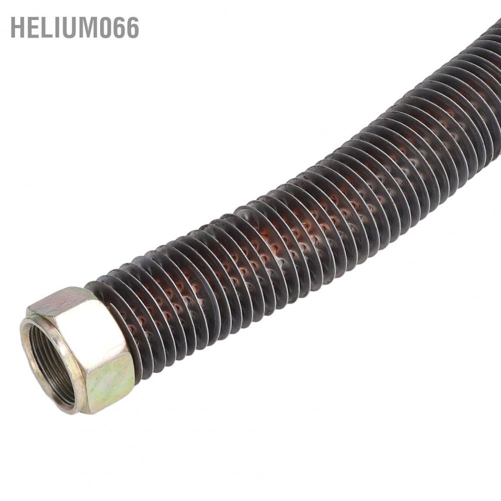 Máy nén khí Ống xả bằng nhôm Hợp kim đồng 19mm Đường kính ngoài 30cm Chiều dài Kết nối trục vít Helium066
