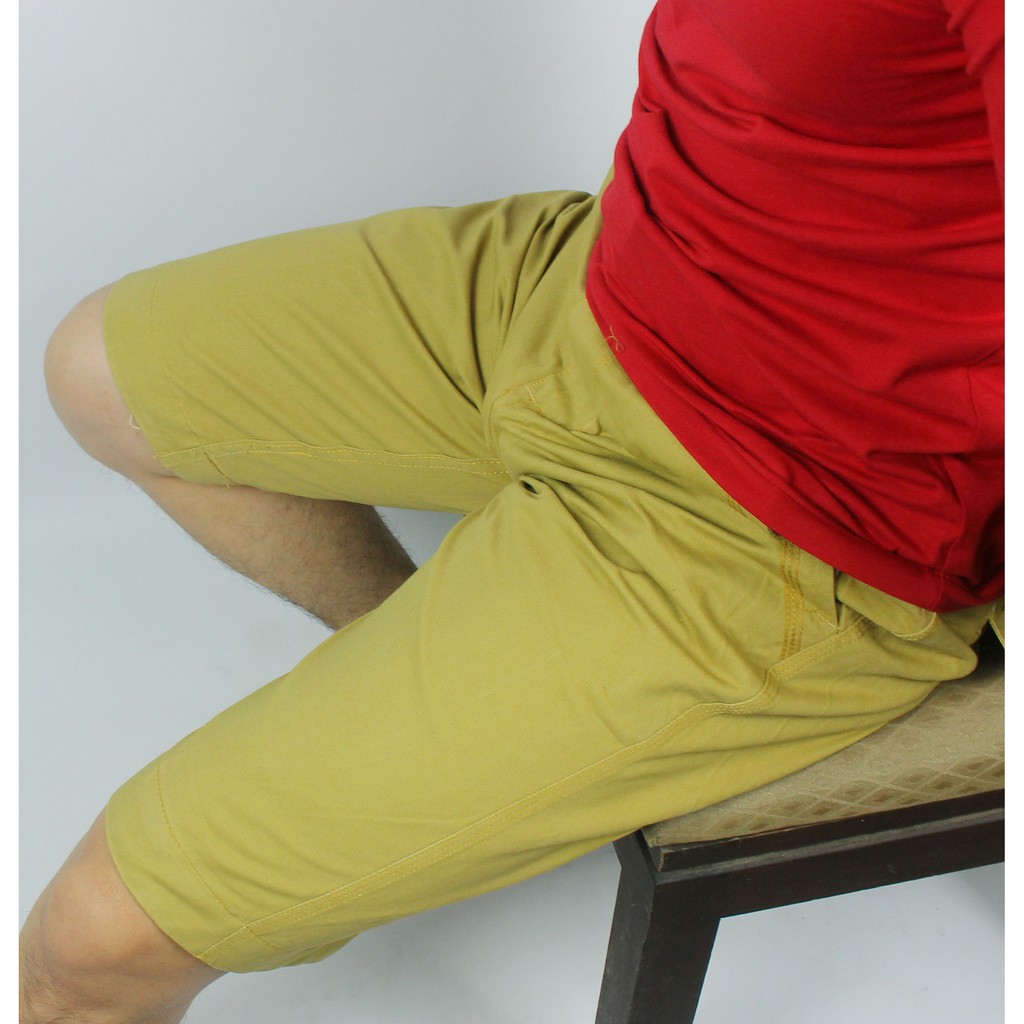 Quần ngố chất kaki đẹp phù hợp với trung niên