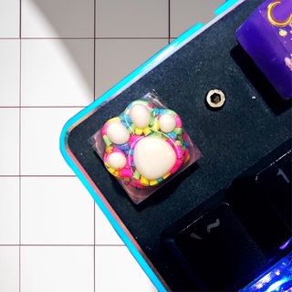 [ ORDER ] RESIN KEYCAP HÌNH CHÂN MÈO