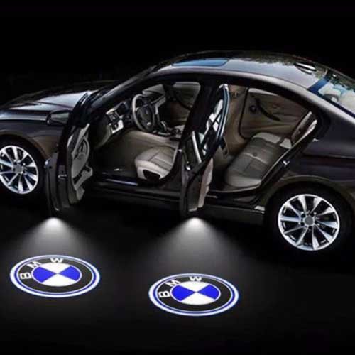 Đèn chiếu logo, máy chiếu thương hiệu cửa xe ô tô, xe hơi cho các hãng xe, đồ chơi ô tô (1 bộ gồm 2 đèn)