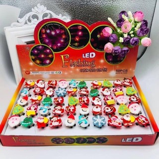 Nhẫn đeo tay đèn phát sáng noel