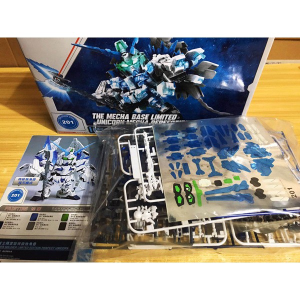 Mô Hình Lắp Ráp Gundam SD Unicorn Perfectibility (QY)