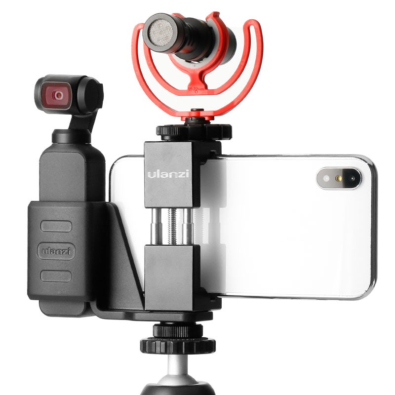 Bán tay cầm Ulanzi OP-1 cho DJI OSMO POCKET và điện thoại để quay VLOG