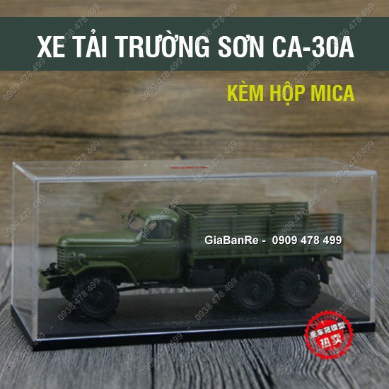 Xe Mô Hình Vận Tải Quân Sự Trường Sơn Kiểu Dáng Zil157 - Ca-30a - Tỉ Lệ 1:43 -  4307.4