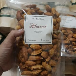 500g hạnh nhân rang bơ của Mỹ