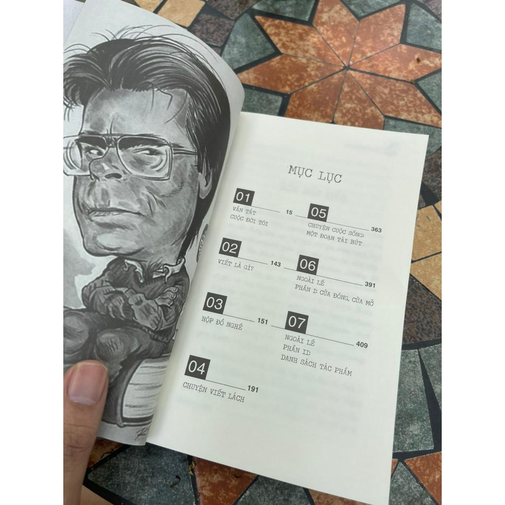 Sách - Chuyện Nghề Viết Và Góc Khuất Cuộc Đời Của Ông Hoàng Kinh Dị – Stephen King – Nguyễn Hà An dịch – 1980books