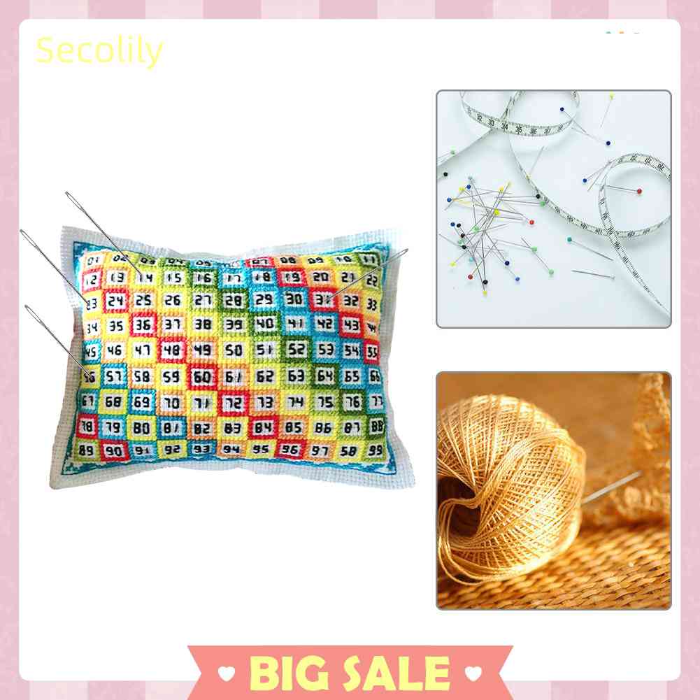 Túi Đựng Kim Thêu Tranh Chữ Thập DIY