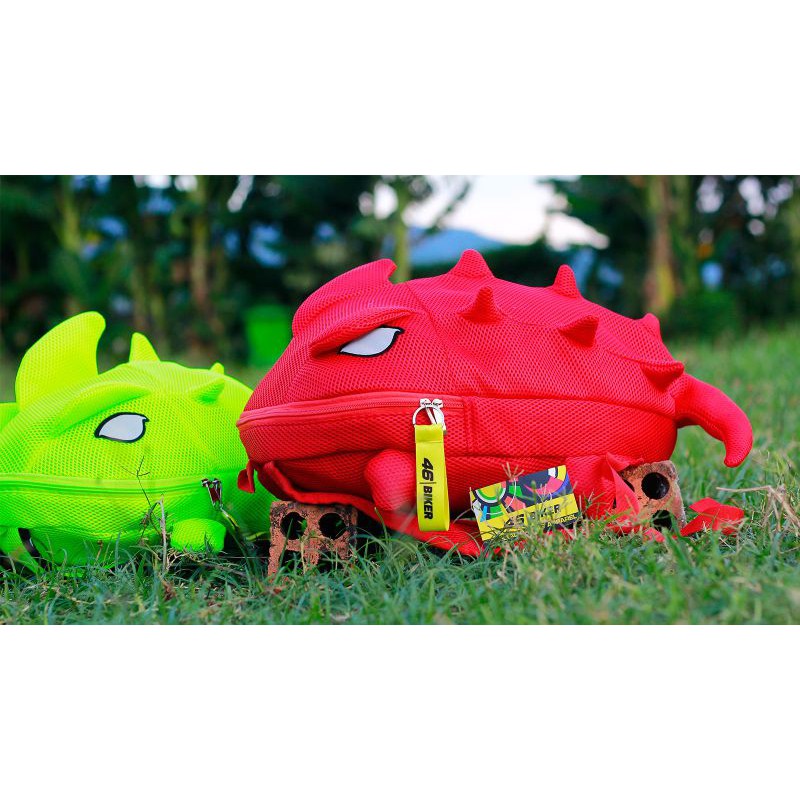 Balo khủng long phản quang (size to đựng mũ BH fullface)