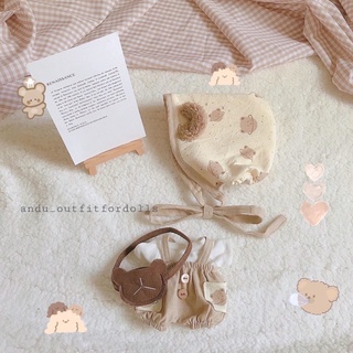(hoả tốc có sẵn) Set đồ Bear cho Doll búp bê 40cm
