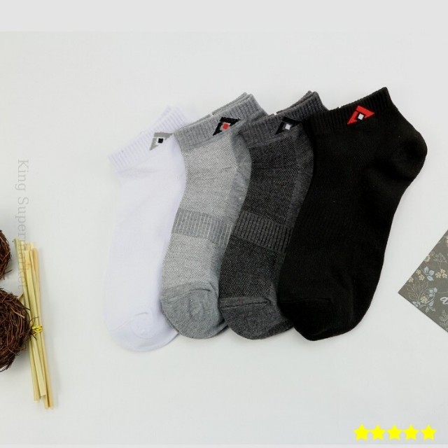 [Chính Hãng] Combo 5 Đôi Tất Unisex Nam Nữ Cổ Ngắn Mã 203