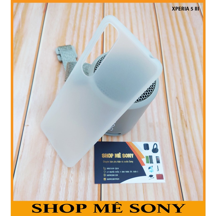Xperia 1 III - Xperia 5 III - Xperia 10 III - 1 - 1 II - 10 II - 5 - XZ1 - XZ2 - XZ3 - Ốp nhám mờ chống vân tay