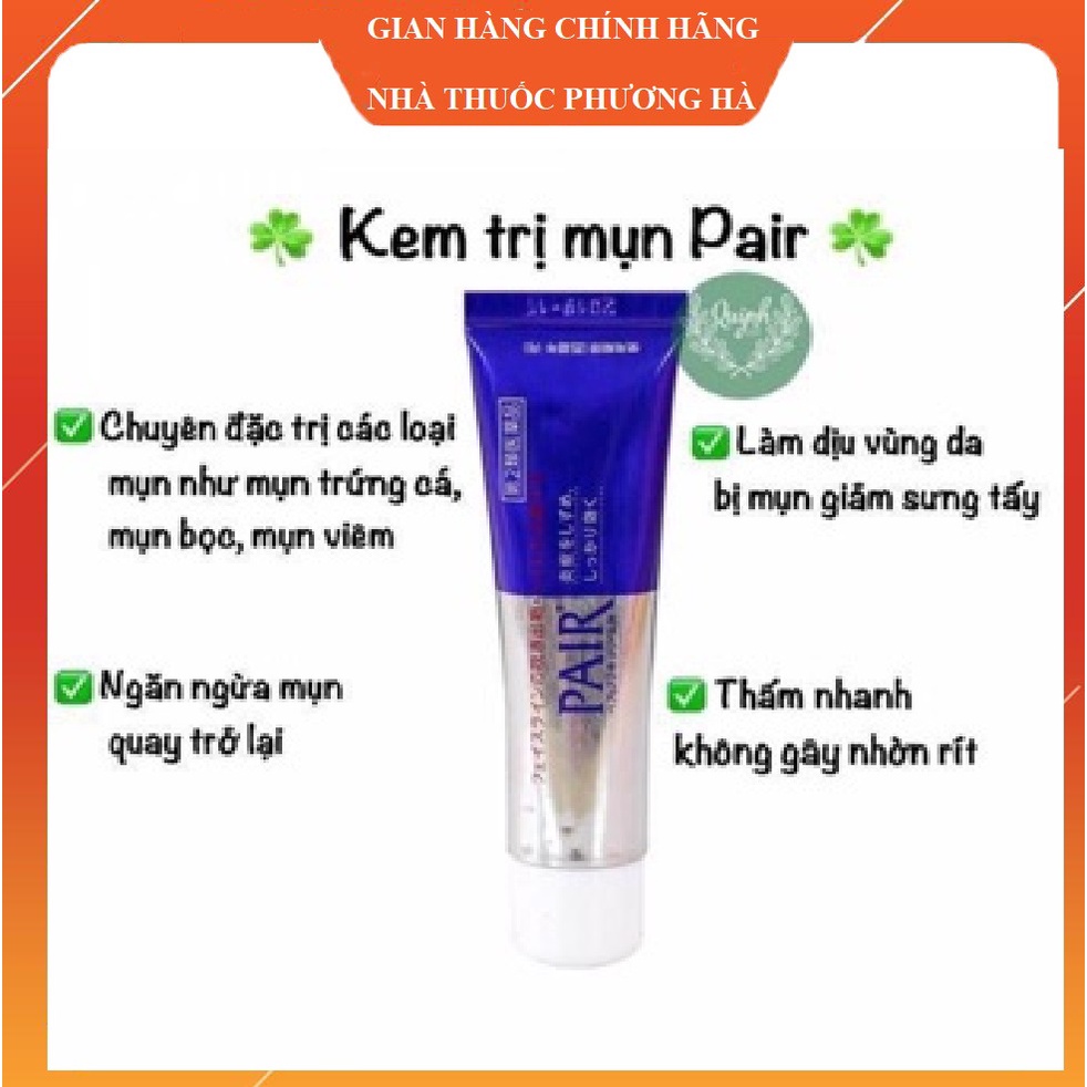 Kem bôi mụn Pair Acne W Cream (Nhật Bản)