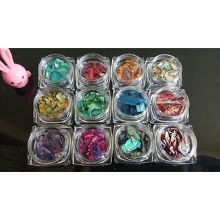 Xà Cừ Vân Gỗ Nail Set 12 Hũ