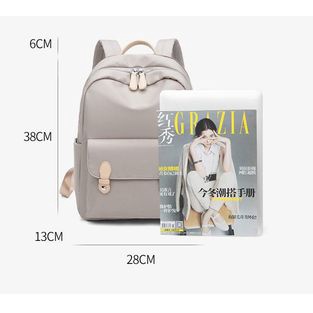 Balo vải oxford cao cấp, đựng được a4 hoặc laptop 14inch B426