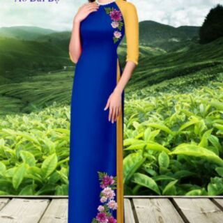 Vải áo dai in 3D
