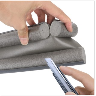 THANH Nẹp xốp chắn khe cửa chống ồn, ngăn côn trùng, bụi bẩn, tránh kẹt chân tay trẻ nhỏ 95cm