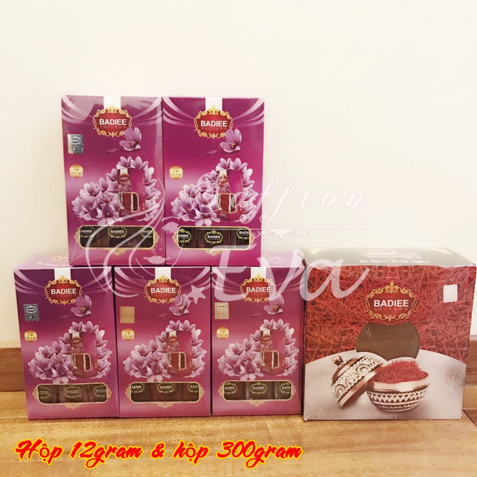 Hộp 3gr Saffron Iran Loại Negin/ Nhụy Hoa Nghệ Tây Iran loại Negin hộp 3gr
