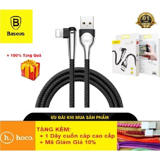 Dây Sạc Iphone Baseus Sharp Bird💎Chống Gập Gãy💎Cáp Sạc Chữ L Phù Hợp cho chơi game, Xem phim - BH 12 Tháng