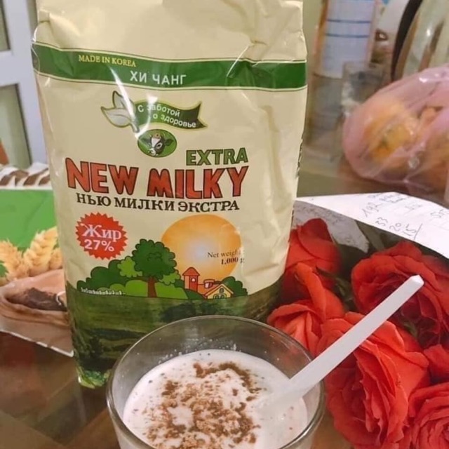Sữa béo Nga Extra new milky 1kg ( Date 2023)