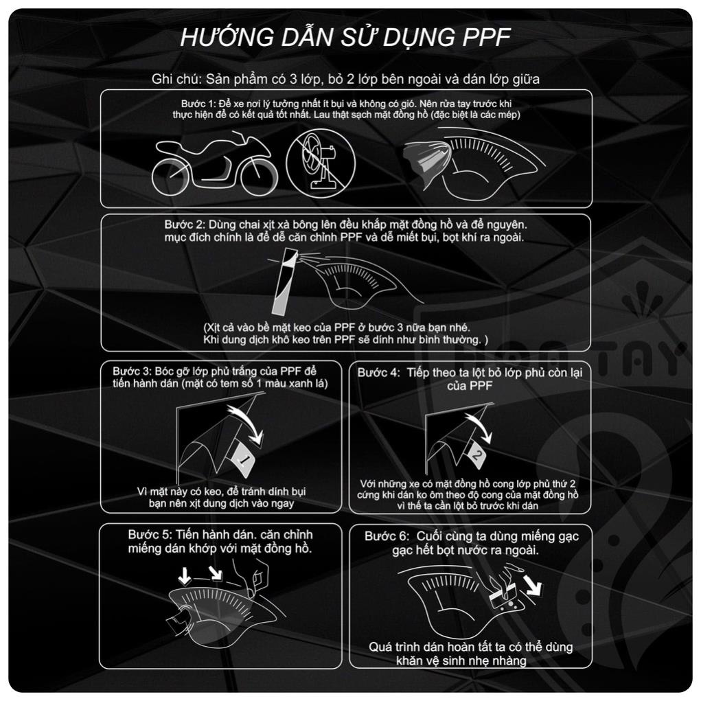 SH 2020-2022 Miếng dán PPF Honda bảo vệ mặt đồng hồ xe  PPF chống trầy xước màn hình SH