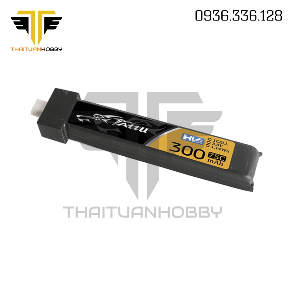 Pin Tattu 300mah 3.8v Jack Bt2.0