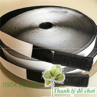 Băng dính gai, khóa nhám, tape có keo sẵn Bán theo mét dài