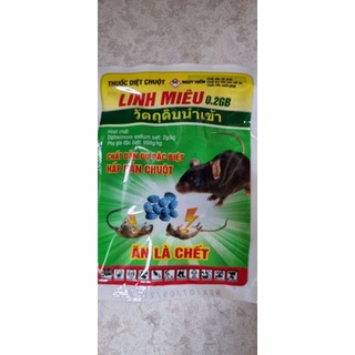 Diệt chuột dạng viên kẹo.